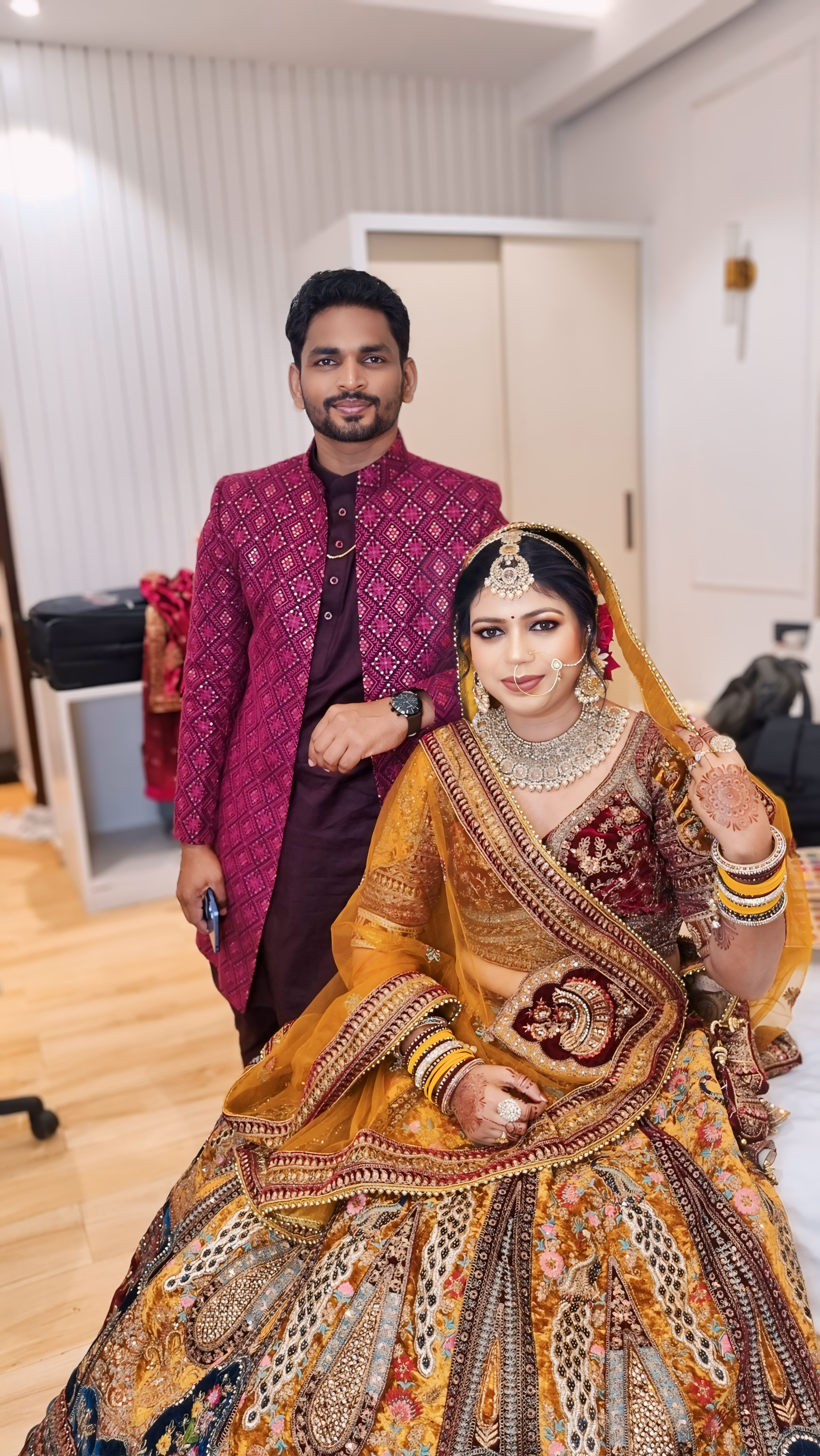Bride with Groom